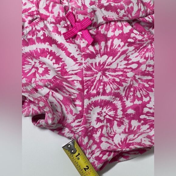 Tommy Bahama Girls 10/12 L Pink Tie Dye Boho Summer Shorts - Picture 7 of 10